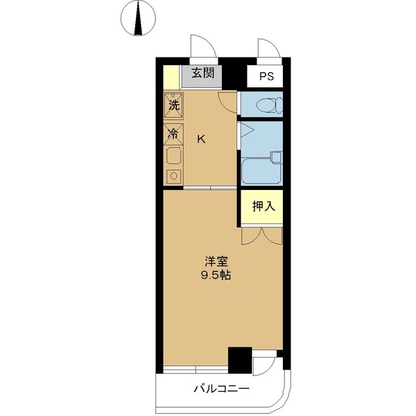 【リバティープラザ花園の間取り】