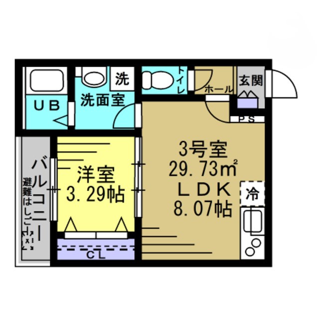 【AJ春日部の間取り】