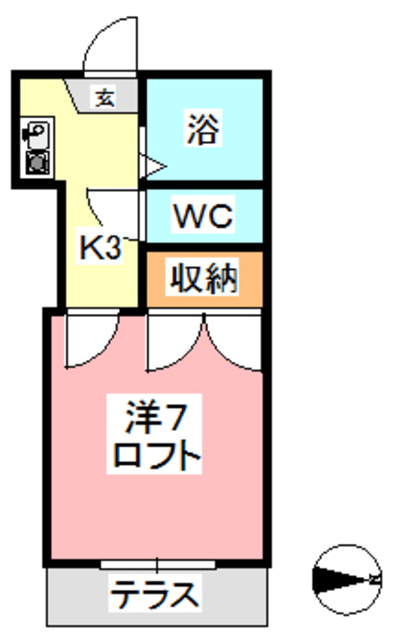 ホープロッジ北畝の間取り