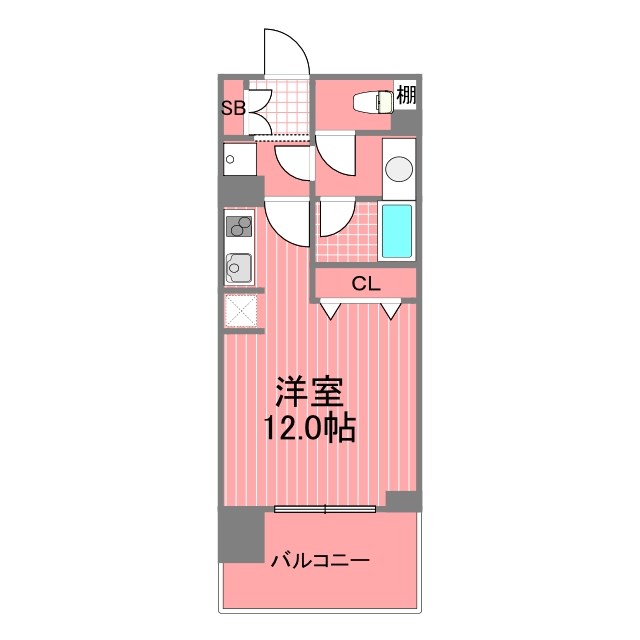 ドゥーエ横濱台町の間取り