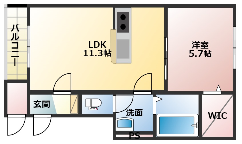 Rutileの間取り