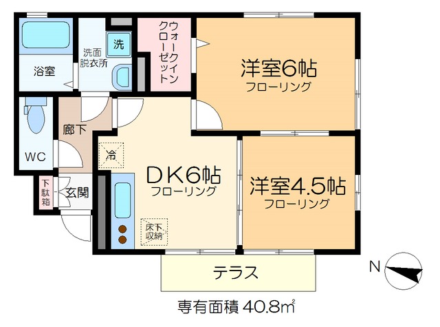 Tasa eastの間取り