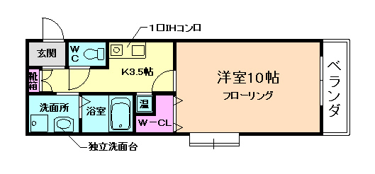 Ｙ’ｓ　ワイズの間取り