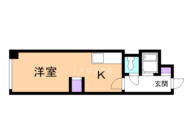 スカイシティ平岸の間取り