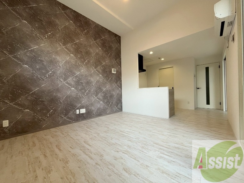 居室・リビング　リビングを別角度から撮ってみました。家具の配置もしやすそう。