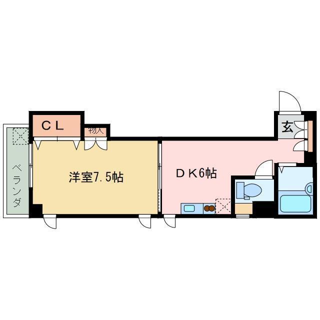 アーバンヴィラ松神子の間取り