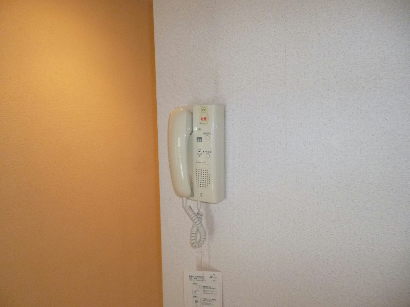 セキュリティ　インターホン完備です。