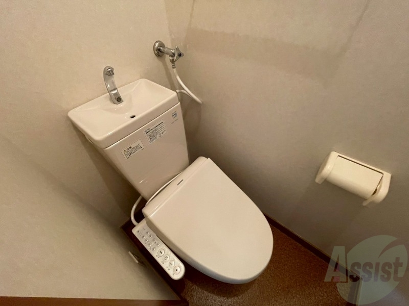 トイレ　清潔感があり安心して使用できるトイレになっておりました。