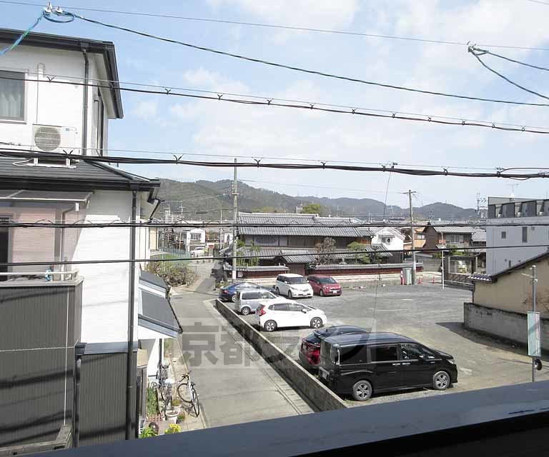 眺望　ベランダ空の風景です・