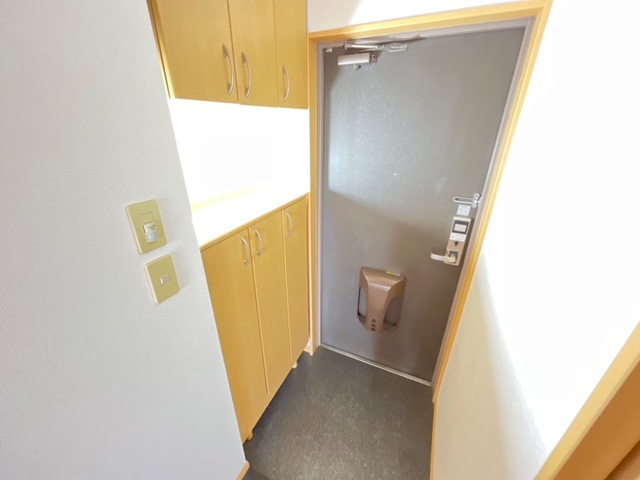 玄関　落ち着いた玄関です