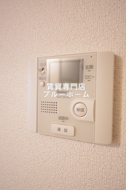 セキュリティ　モニター付きインターホンです！