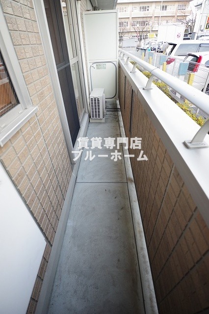 バルコニー　ワイドバルコニーです！