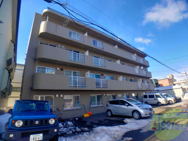 建物外観　札幌市北区北二十四条西「マリノス２４」