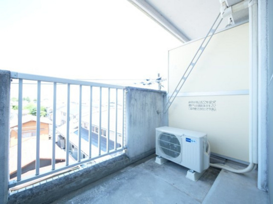 バルコニー　他号室のお写真です