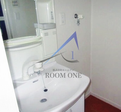 洗面設備　洗面台です。