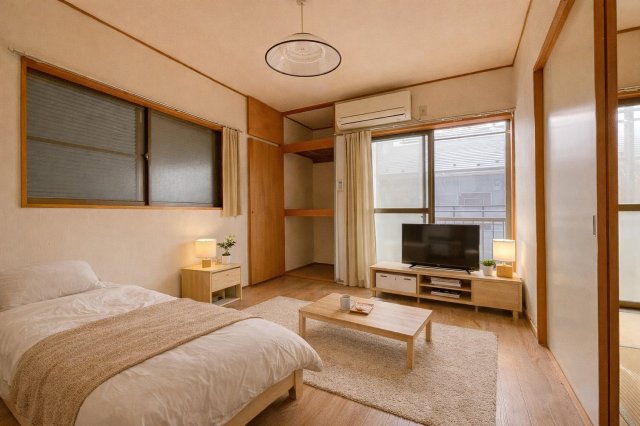 居室・リビング　家具配置イメージ画像です。