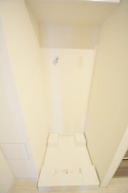 洗面設備　洗濯機置場