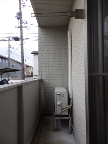 バルコニー　南向き