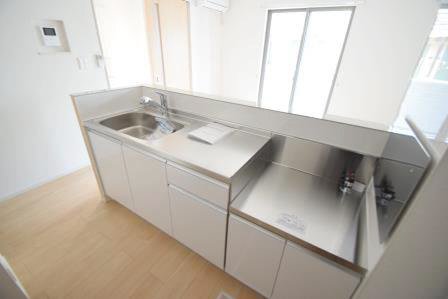 キッチン　ガスコンロ設置可能です