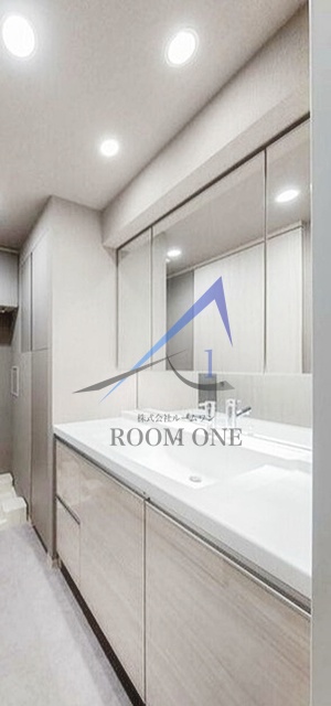 洗面設備　洗面台です。