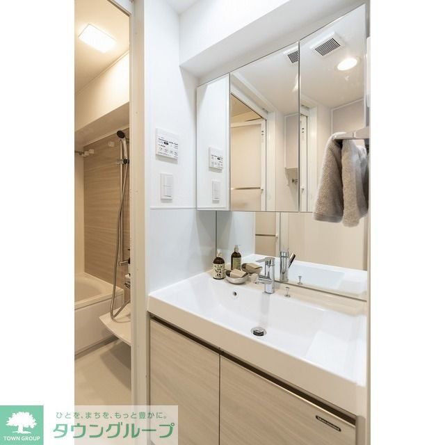 洗面設備　家具/調度品に関しては配置例を示したものであり、実際の賃貸…