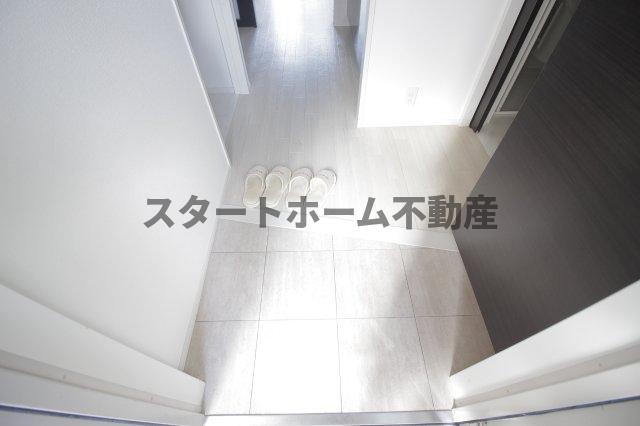 玄関　ゆったりとした玄関です