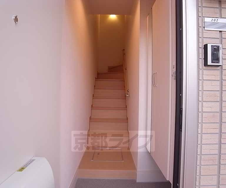 その他部屋・スペース　玄関は入っての階段です。