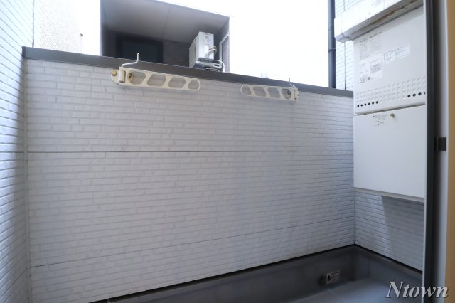 バルコニー　落ち着いた時間を過ごせるバルコニーです