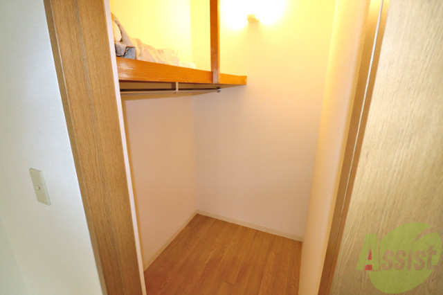 収納　広々ウォークインクローゼット！