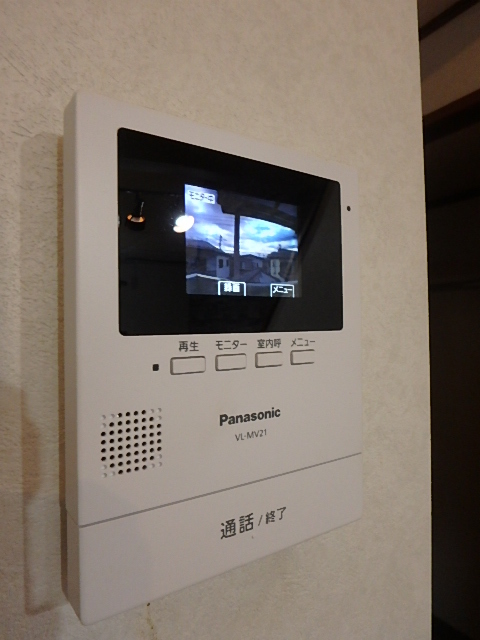 セキュリティ　来客時は、こちらから。