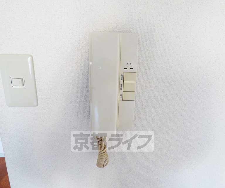 セキュリティ　来客時も安心です。