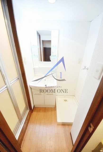 洗面設備　洗面台です。