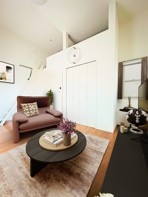 居室・リビング　こちらの家具はＣＧです。家具付きではございません。