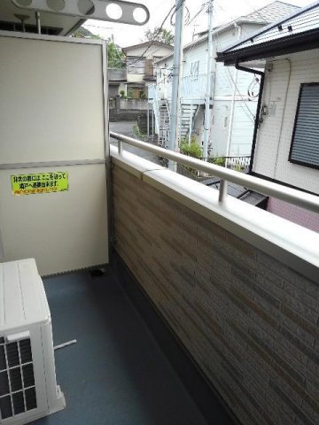 バルコニー　落ち着いた時間を過ごせるバルコニーです