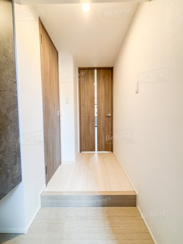 玄関　シューズボックス付きの玄関☆