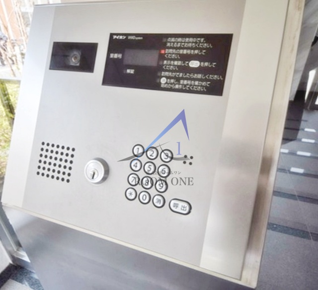 セキュリティ　オートロックです。