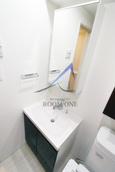 洗面設備　洗面台です。