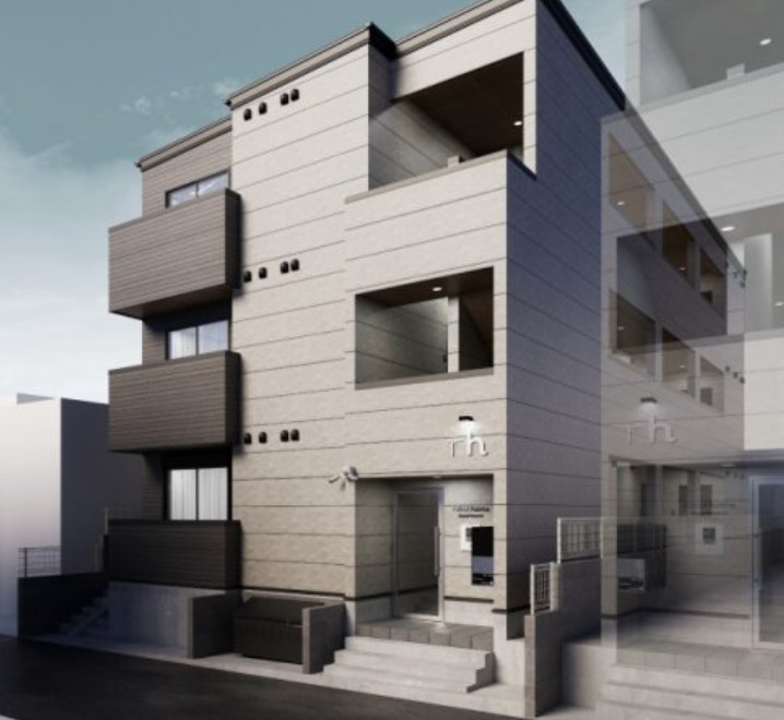 建物外観　外観パースです。