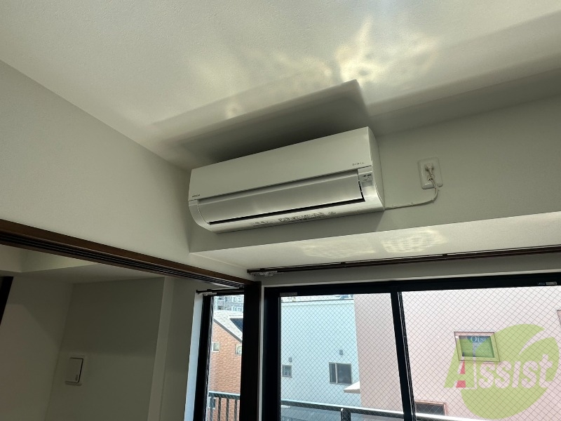 その他設備　エアコンが設置されているので、入居日から利用できます。