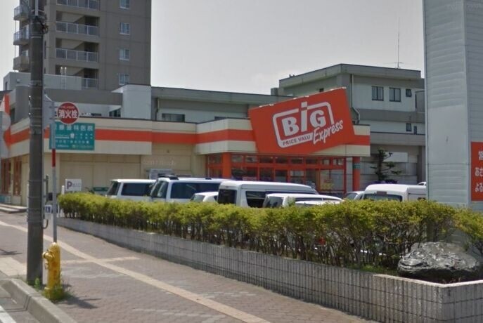 ショッピングセンター　ザ・ビッグエクスプレス平岸店（ショッピングセンター）まで399m