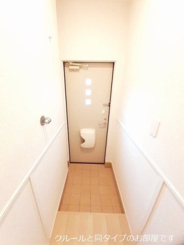 玄関　ゆったりとした玄関です
