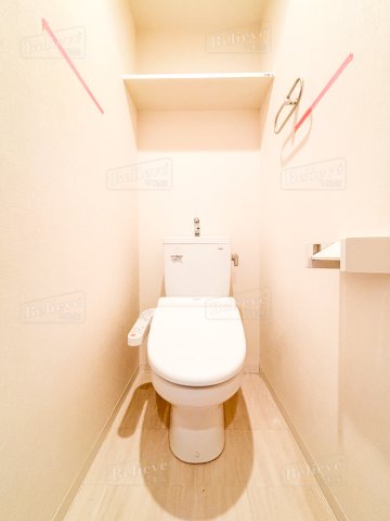 トイレ　嬉しい温水洗浄便座付き★