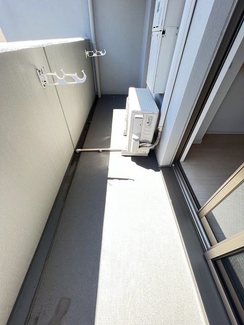 バルコニー　広々としたバルコニーです