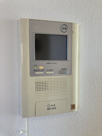 セキュリティ　☆モニター付きインターホン☆