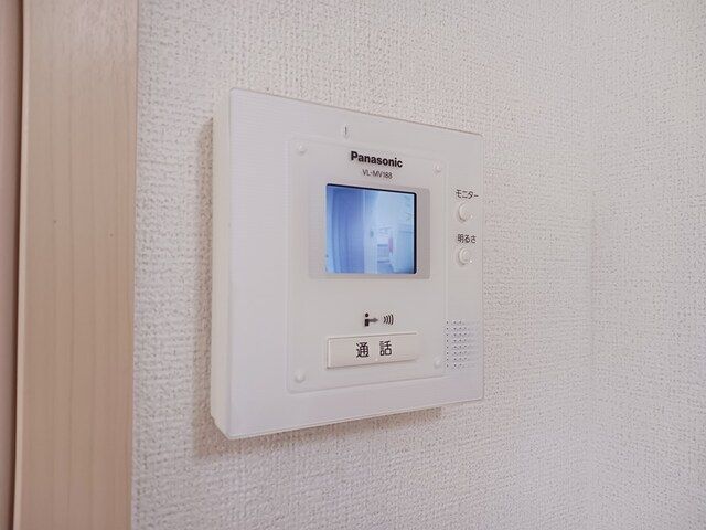 セキュリティ　モニタ付インターホンです。