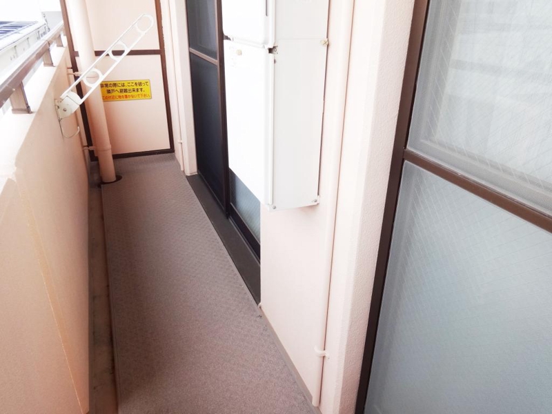 バルコニー　バルコニーはこんな感じです。