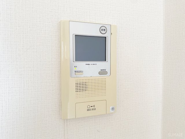 セキュリティ　モニター付きインターホン！