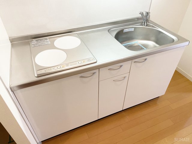 キッチン　IHコンロでお手入れ簡単！