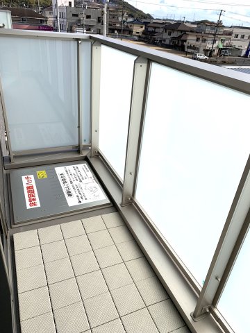 バルコニー　南向き