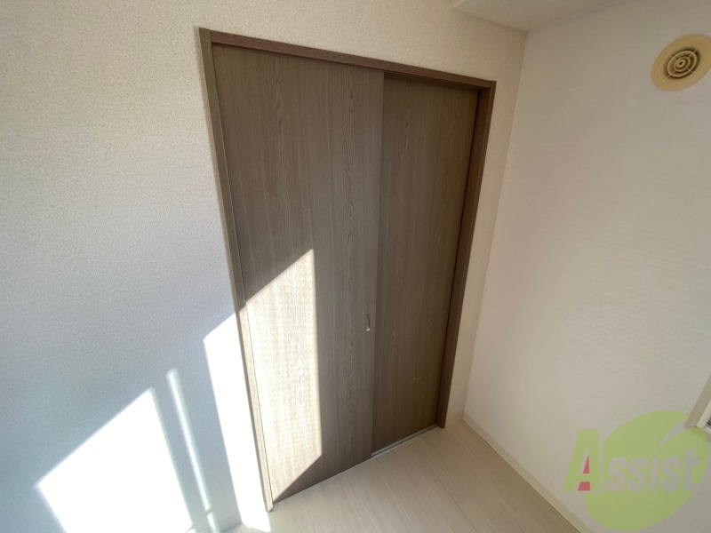 収納　洋室にあった収納。荷物がたくさんあっても大丈夫。